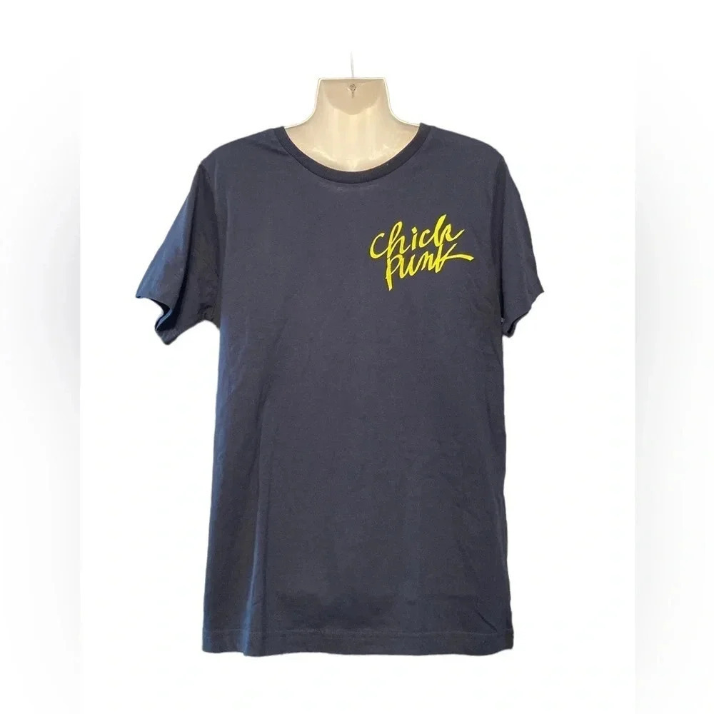 Marlboro x Diet Butcher Slim Skin Chic Punk Navy Blue T-Shirt